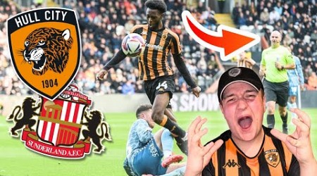 REFEREE SCORES In Controversial Loss! Hull City VS Sunderland VLOG