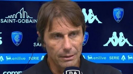 Antonio Conte intervista post-partita Empoli-Napoli (0-1) &quot;Stiamo costruendo una base solida&quot;