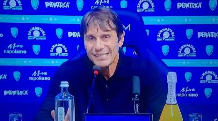 Antonio Conte conferenza stampa post Empoli-Napoli (0-1)