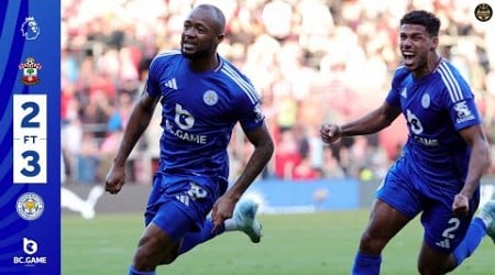 Southampton vs Leicester City 2-3 Highlights | Premier League - 2024/2025