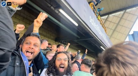 SCENES IN TENSE DRAW! Millwall v Derby County