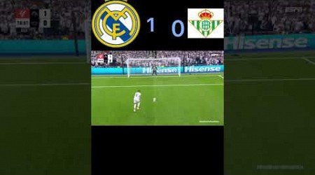 Real Madrid vs Real Betis