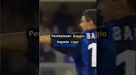 Cara Baggio Balas Ketidakadilan Lippi #shorts #robertobaggio #sepakbola