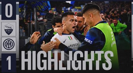 LAUTARO FOR THE THREE POINTS ⚽ | ROMA 0-1 INTER | SERIE A 24-25 ⚫