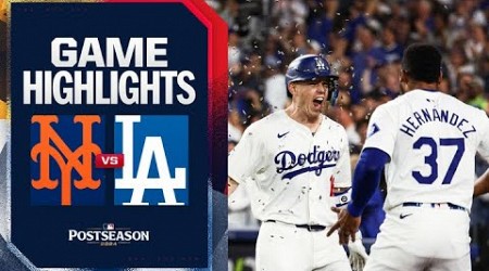 Mets vs. Dodgers NLCS Game 6 Highlights (10/20/24) | MLB Highlights