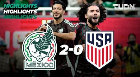 HIGHLIGHTS | México vs Estados Unidos | Amistoso Internacional | TUDN