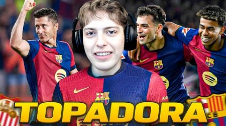 EL BARCELONA SIGUE EN MODO TOPADORA! OPINION Y REACCION A LA GOLEADA FRENTE AL SEVILLA (2024)