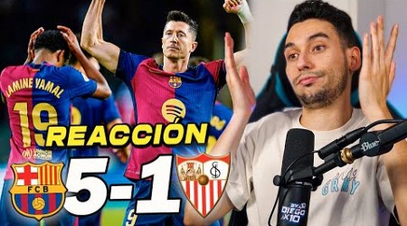 REACCIONES DE UN HINCHA al Barcelona vs Sevilla 5-1 *LANZADOS al CLÁSICO* | ByDiegoX10