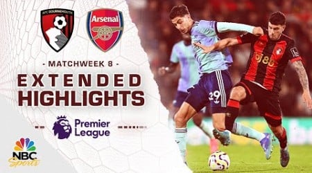 Bournemouth v. Arsenal | PREMIER LEAGUE HIGHLIGHTS | 10/19/2024 | NBC Sports