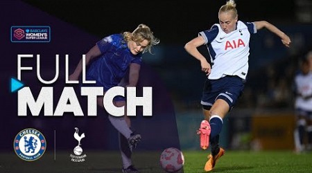 Full Match: Chelsea v Tottenham Hotspur | Barclays WSL 2024-25