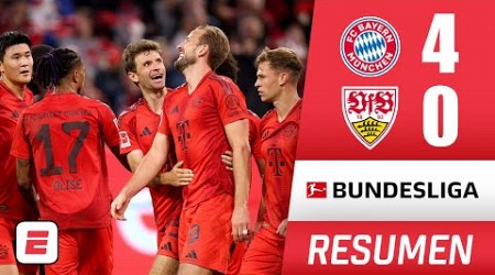 Bayern Munich se dio banquete con Stuttgart y lo goleó 4-0 con hat-trick de Harry Kane | Bundesliga