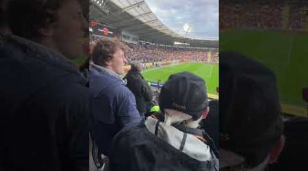 Hull and Sunderland fans singing wise men say together | poor refereeing 0-1 #hull #football #hcafc