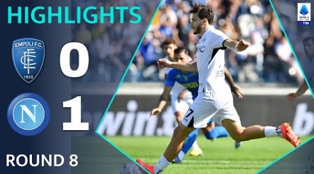 Empoli-Napoli 0 - 1 | Highlights &amp; Goals | Serie A 2024/25