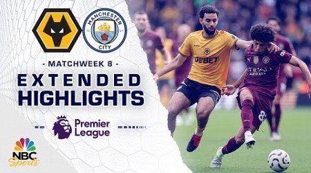 Wolves v. Manchester City | PREMIER LEAGUE HIGHLIGHTS | 10/20/2024 | NBC Sports