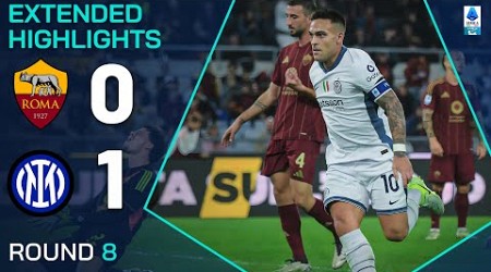 ROMA-INTER 0-1 | EXTENDED HIGHLIGHTS | SERIE A 2024/25