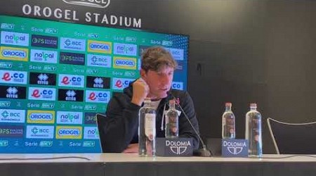 Conferenza stampa Mignani dopo Cesena Sampdoria