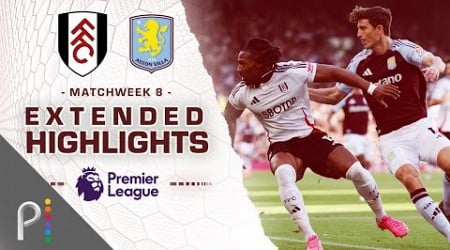 Fulham v. Aston Villa | PREMIER LEAGUE HIGHLIGHTS | 10/19/2024 | NBC Sports