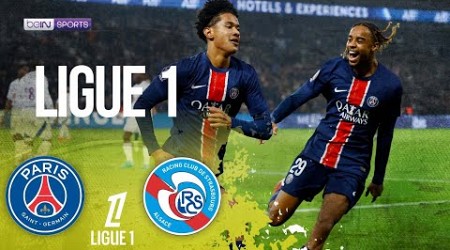 PSG vs Strasbourg | Ligue 1 HIGHLIGHTS | 10/19/24 | beIN SPORTS USA