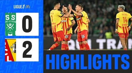 Lens RENVERSE St-Étienne à Geoffroy-Guichard | 8ème journée - Ligue 1 McDonald&#39;s 24/25