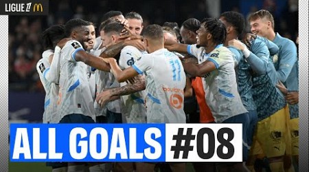 Tous LES BUTS de la 8ème journée - Ligue 1 McDonald&#39;s 24/25