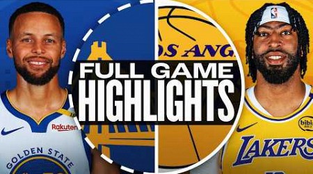 WARRIORS at LAKERS | NBA PRESEASON FULL GAME HIGHLIGHTS | October 15, 2024