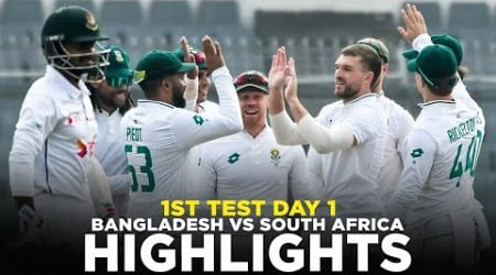 Full Highlights | Bangladesh vs South Africa | 1st Test Day 1 | M3H1K