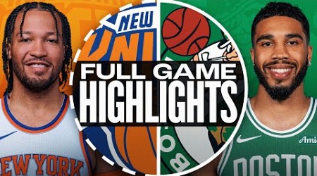 KNICKS at CELTICS | FULL GAME HIGHLIGHTS | October 22, 2024