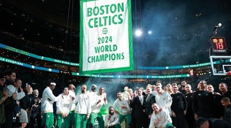 Boston Celtics FULL NBA Championship 2023-24 Ring Ceremony! 