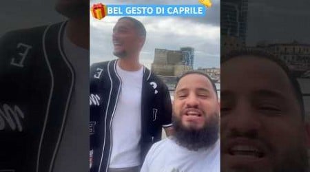 CAPRILE sul Lungomare a NAPOLI: splendido gesto del portiere! 