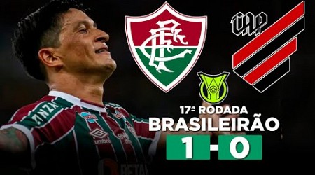 FLUMINENSE VENCE O ATHLETICO E RESPIRA NO BRASILEIRÃO! FLUMINENSE 1 x 0 ATHLETICO-PR | Narração