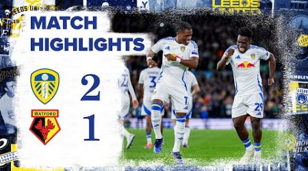 Highlights | Leeds United 2-1 Watford | Bizarre Ramazani goal and Aaronson strikes