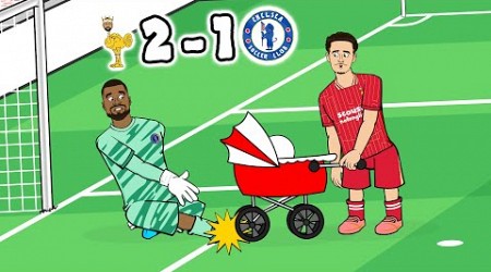 LIVERPOOL 2-1 CHELSEA! (Parody Goals Highlights Jones Salah)