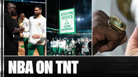 The Celtics Raise Their 18th Championship Banner ☘️ | Full Celtics Ring Ceremony | NBA on TNT