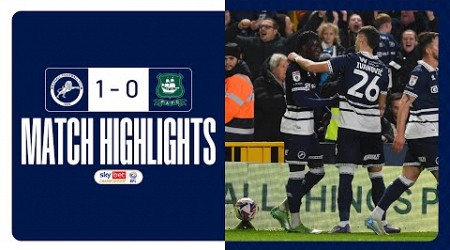 ⭐️ Romain Esse wins the game! | Millwall 1-0 Plymouth Argyle | Highlights