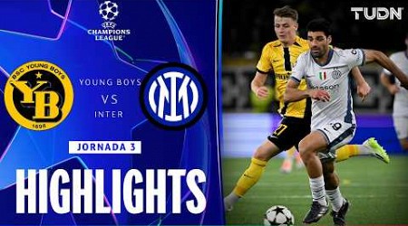 HIGHLIGHTS - Young Boys vs Inter Milan | UEFA Champions League 24/25 | TUDN