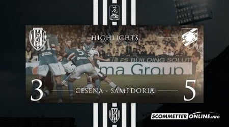 [highlights] Cesena - Sampdoria: 3-5