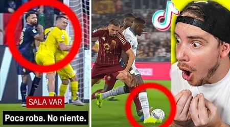 JUVE e ROMA LADRI!! - LO SCANDALO degli ARBITRI di SERIE A - REAZIONE ai TIKTOK sul CALCIO!!