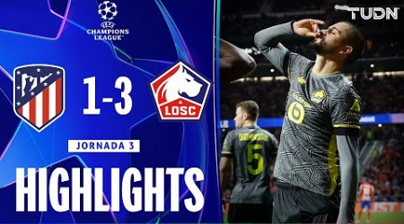 HIGHLIGHTS - Atlético de Madrid vs Lille | UEFA Champions League 24/25 | TUDN