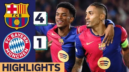 Barcelona vs Bayern Munich 4-1 | All Goals &amp; Highlights - European Champions League 2024