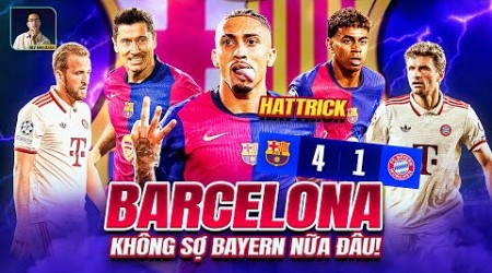 RAPHINHA LẬP HATTRICK “THẦN SẦU”, BARCELONA HỦY DIỆT BAYERN MUNICH