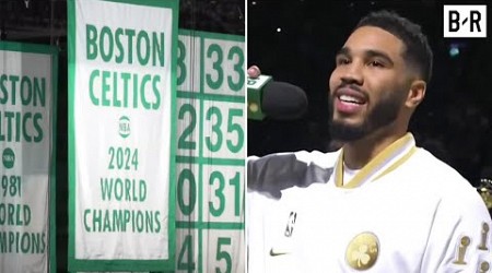 Boston Celtics 2024 Championship Ring Ceremony 