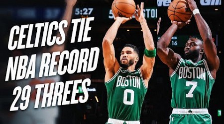 The Boston Celtics TIE The NBA Single Game 3-POINT RECORD! (29 Made Threes) | October 22, 2024