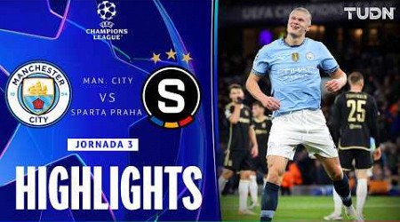 HIGHLIGHTS - Manchester City vs Sparta Praha | UEFA Champions League 24/25 | TUDN