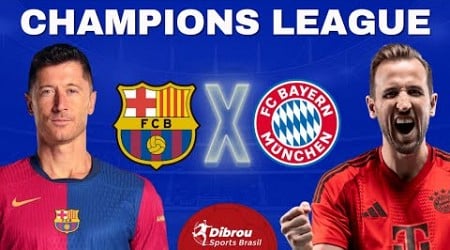 BARCELONA X BAYERN DE MUNIQUE AO VIVO CHAMPIONS LEAGUE DIRETO DO ESTÁDIO | RODADA 3 - NARRAÇÃO