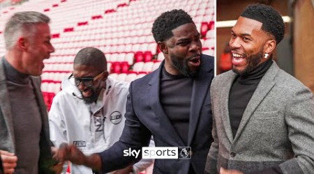 Jamie Carragher models Daniel Sturridge&#39;s blazer! 