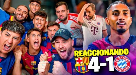 REACCIONANDO al BARÇA 4-1 BAYERN MÚNICH ¡Raphinha eres DIOS!