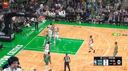 FlightReacts To New York Knicks vs Boston Celtics Full Game Highlights | October 22, 2024!