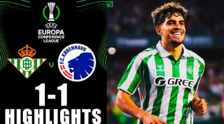 Abdessamad Ezzalzouli Goal | Real Betis vs København 1-1 Highlights | Europa Conference League 2024