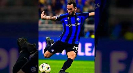 Şampiyonlar Ligi Hakan Çalhanoğlu Firikik Golü #football #keşfet #shorts