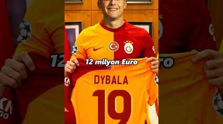 Dybala Galatasaray&#39;a geliyor #shorts #futbol #dybala